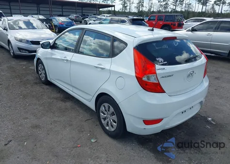 2016 Hyundai Accent Se z USA, uszkodzony, nr VIN KMHCT5AE6GU270912